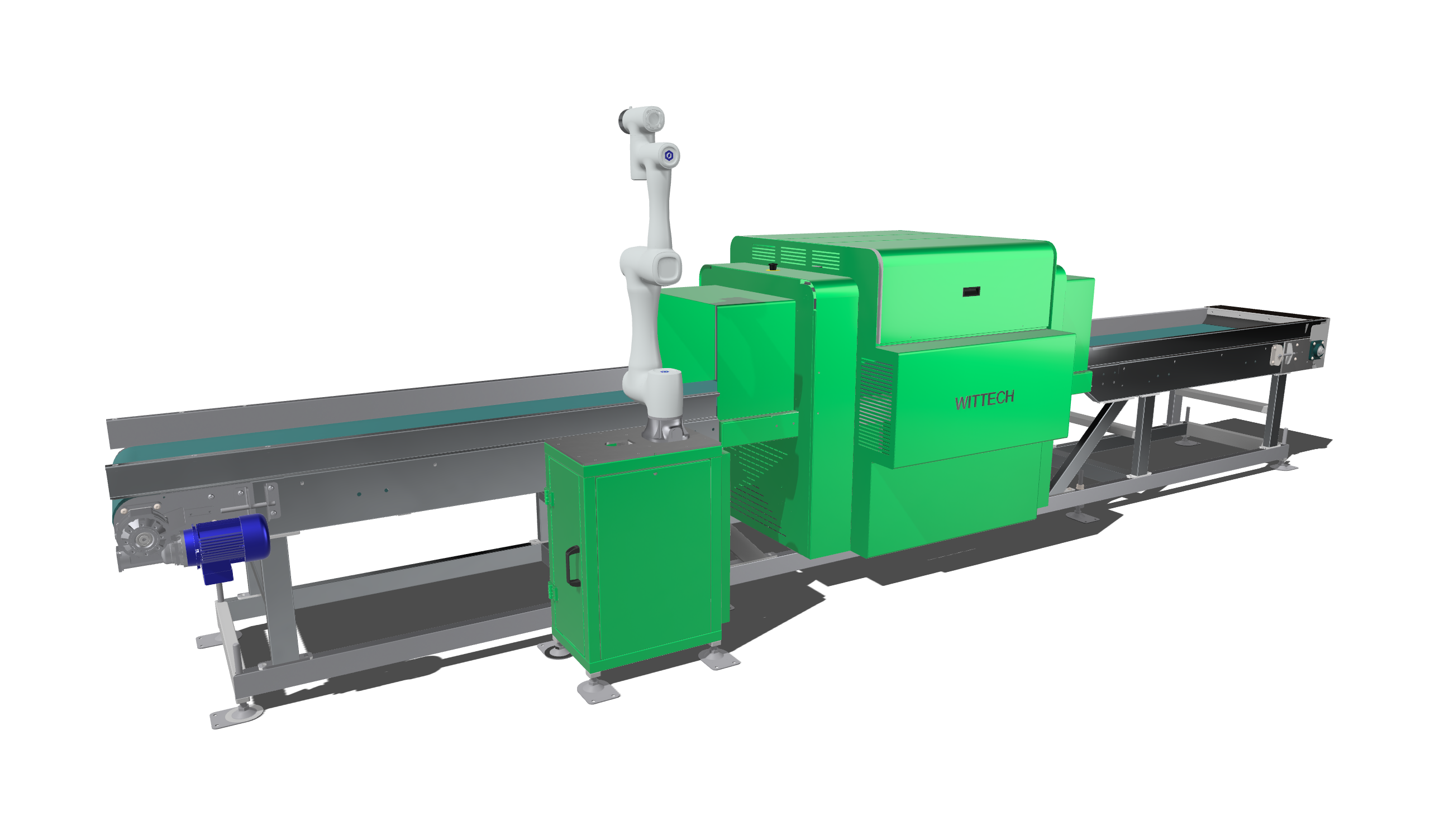 Robotic X-Ray Detection System for Batteries and Rare-Earth Elements
